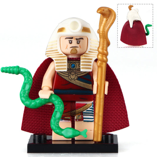 King Tut from Batman Custom DC Comics Superhero Minifigure