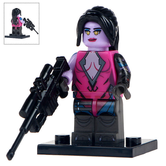 Widowmaker from Overwatch Custom Minifigure