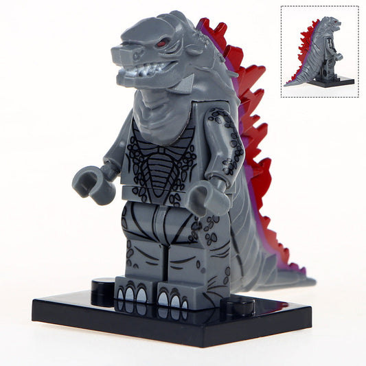 Godzilla Grey Monster Horror Movie Minifigure