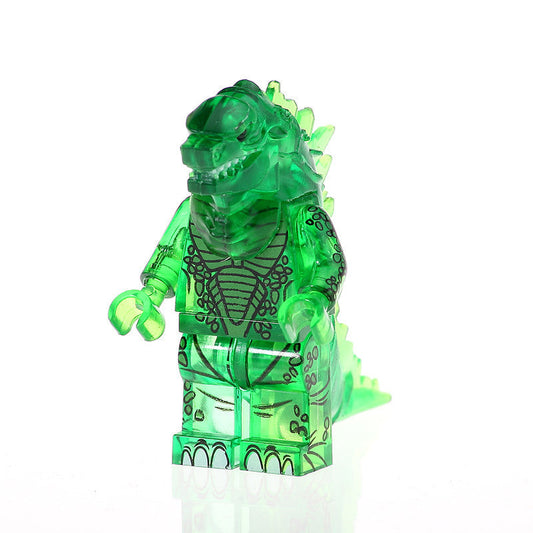 Godzilla Green Clear Monster Horror Movie Minifigure