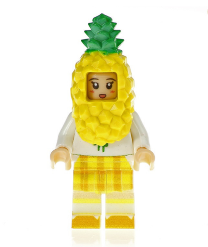 Pineapple Outfit Mascot Food Minifigure