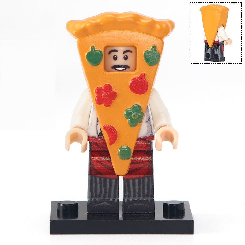 Pizza Outfit Mascot Fast Food Minifigure