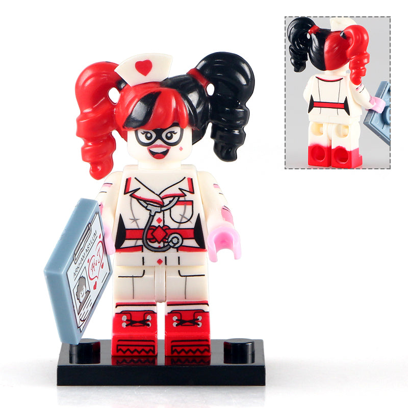 Harley Quinn Nurse Custom DC Comics Supervillain Minifigure