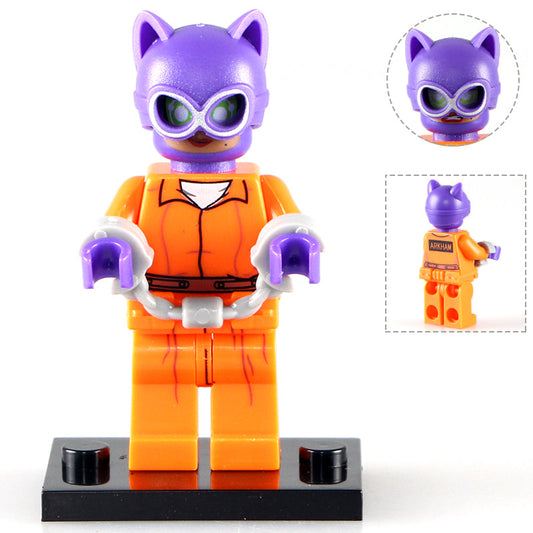 Catwoman Prison Outfit from Batman DC Comics Superhero Minifigure