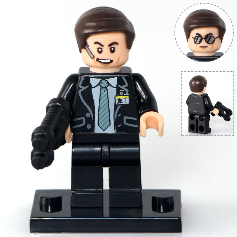 Agent Phil Coulson Custom Marvel Superhero Minifigure