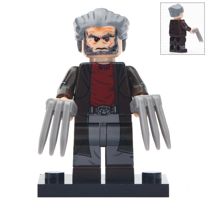 Logan Wolverine (X-Men) Custom Marvel Superhero Minifigure