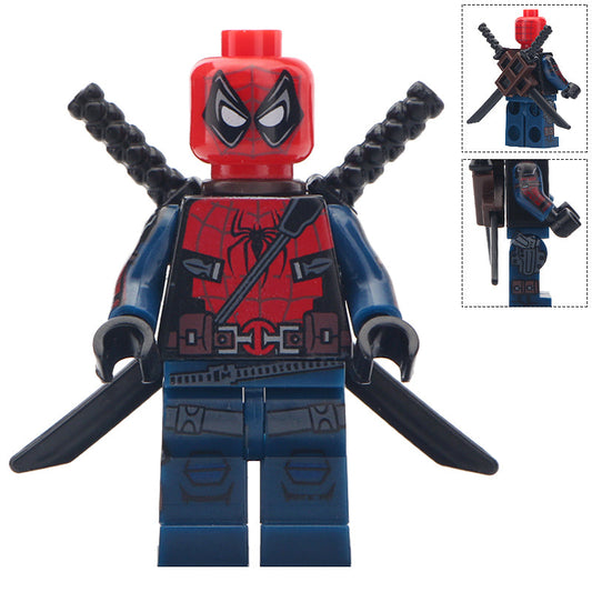 Spider-Man X Deadpool Custom Marvel Superhero Minifigure