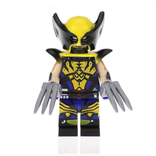 Wolverine (Play Arts Kai) Custom Marvel Superhero Minifigure