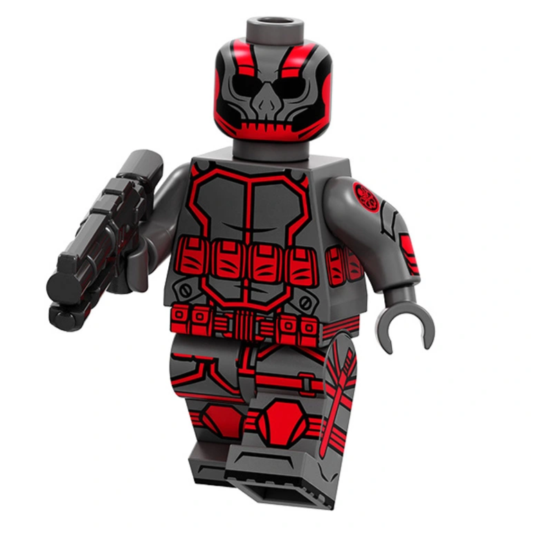 Hydra Agent Custom Marvel Superhero Minifigure