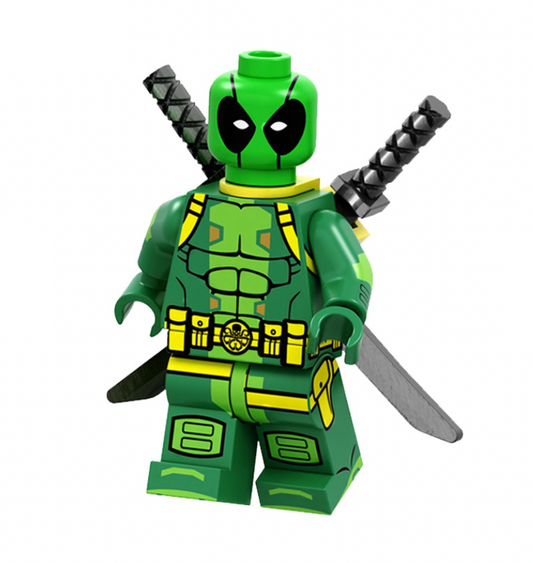 Deadpool Hydra Custom Marvel Superhero Minifigure