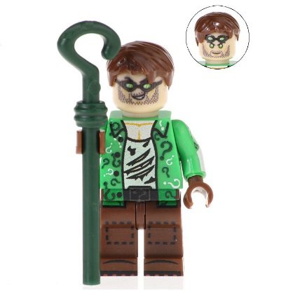 The Riddler (Arkham Knight) Custom DC Superhero Minifigure