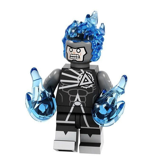 Black Lantern Firestorm Custom DC Comics Superhero Minifigure