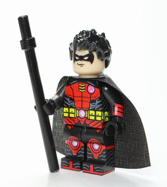 Red Robin Custom DC Comics Superhero Minifigure