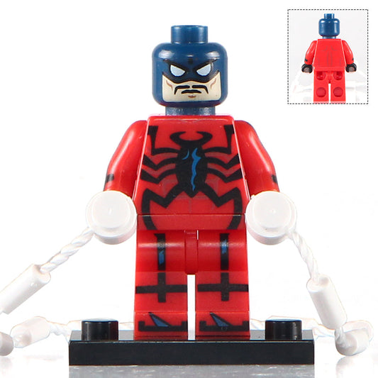 Wolf Spider Spider-Man Custom Marvel Superhero Minifigure