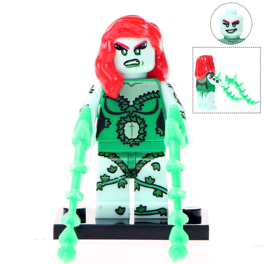 Poison Ivy custom DC Comics Superhero Minifigure