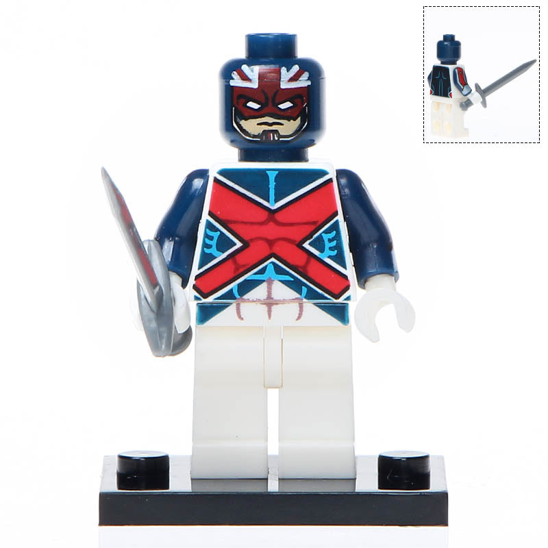 Captain Britain Custom Marvel Superhero Minifigure