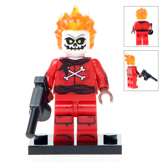 Blazing Skull Custom Marvel Superhero Minifigure