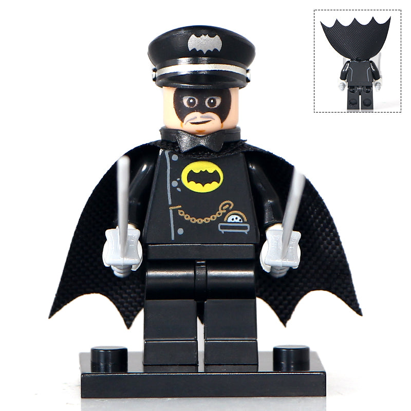 Alfred Pennyworth as Batman Custom DC Comics Superhero Minifigure