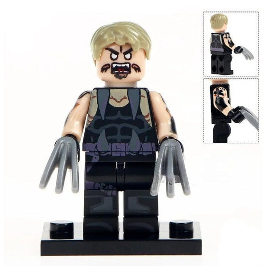 Sabretooth (Weapon X) Custom Marvel Superhero Minifigure