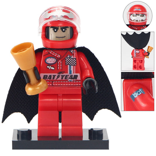 Racing Batman Custom DC Comics Superhero Minifigure