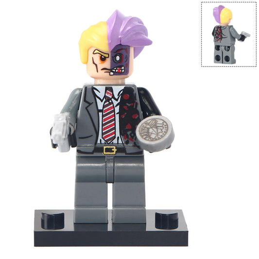 Two-Face from Batman DC Comics Supervillain Minifigure