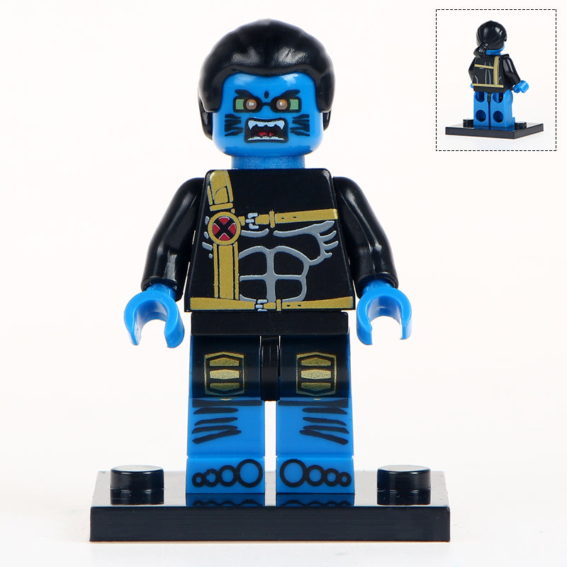 Beast (X-Men) Custom Marvel Superhero Minifigure