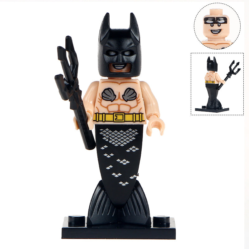 Mermaid Batman Batman Movie Series 2 DC Comics Super Hero custom Mini Figure