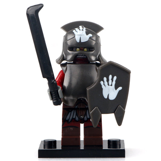 Uruk-hai White Hand Orc custom Lord of the Rings Minifigure