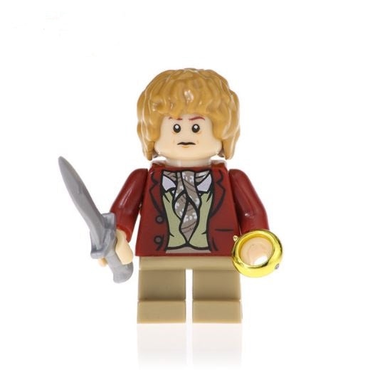 Bilbo Baggins custom Lord of the Rings Minifigure