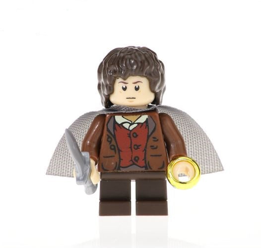 Frodo Baggins custom Lord of the Rings Minifigure