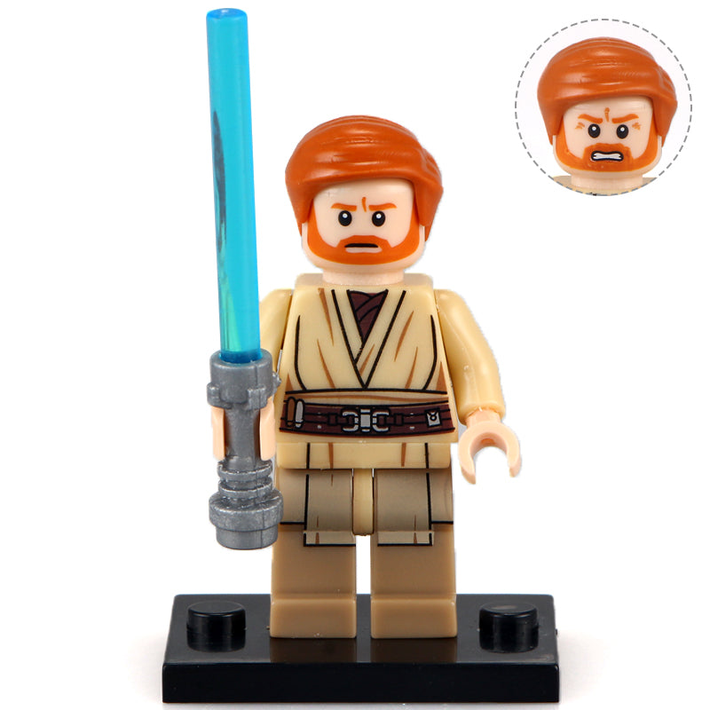 Obi-Wan Kenobi Jedi custom Star Wars Minifigure.