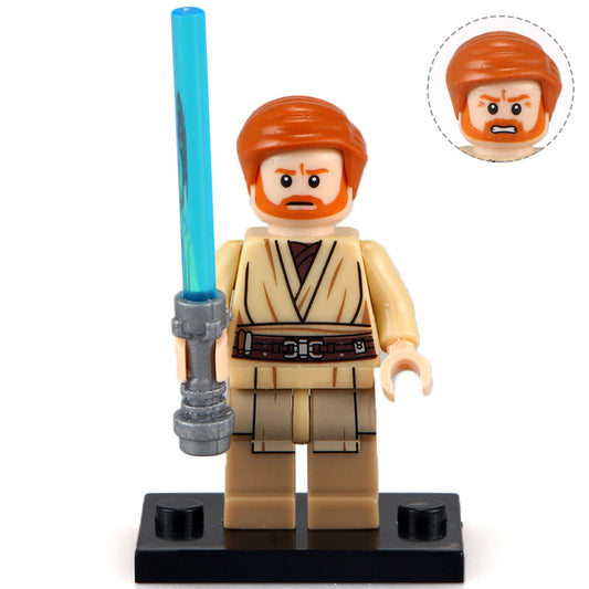 Obi-Wan Kenobi Jedi custom Star Wars Minifigure.