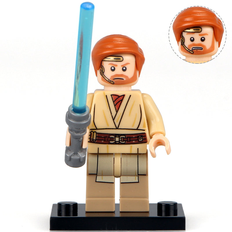 Obi-Wan Kenobi Jedi custom Star Wars Minifigure