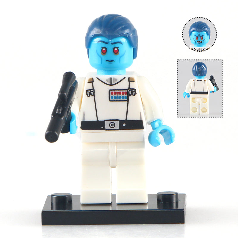 Grand Admiral Thrawn custom Star Wars Minifigure