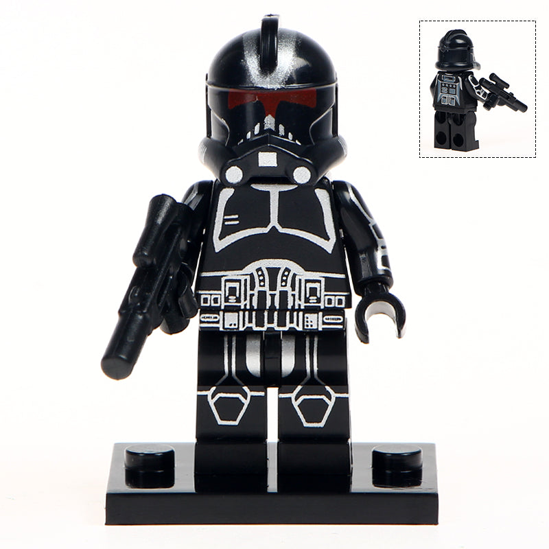 Black Clone Storm Trooper custom Star Wars Minifigure