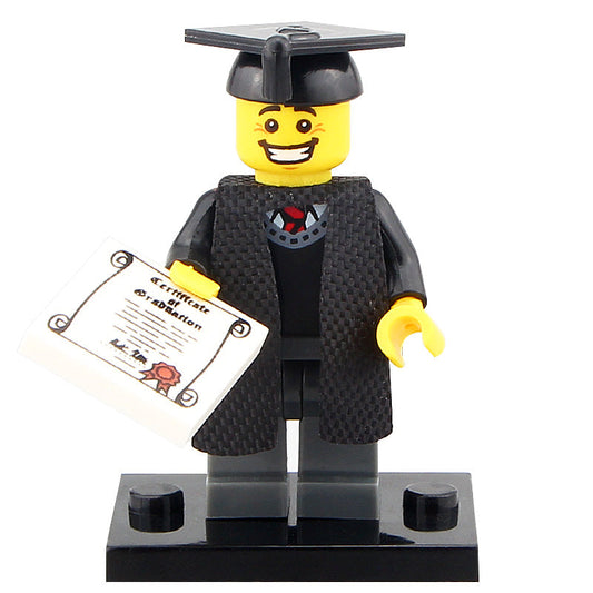 Graduation Graduate Custom Minifigure