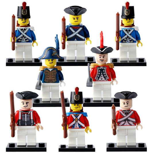 American Revolutionary War Soldiers Bundle Minifigure