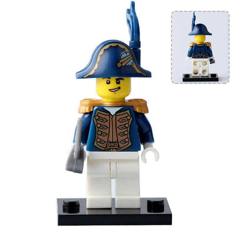 Royal Navy Officer Custom Minifigure