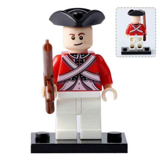 American Revolutionary War Soldier Custom Minifigure