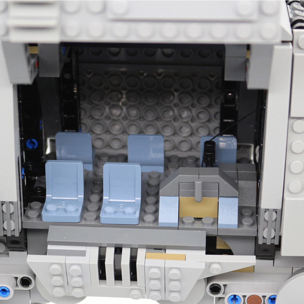 AT-AT Walker Building Blocks Set – 75288 Star Wars Model with Minifigures for Display & Gifts.
