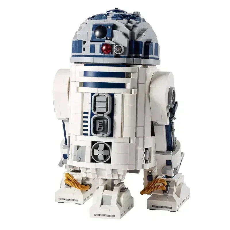 R2-D2 Space Robot Building Blocks Set – 75308 Modular Star Droid Model Kit with 2314 Pieces & Minifigures for Display & Gifts.