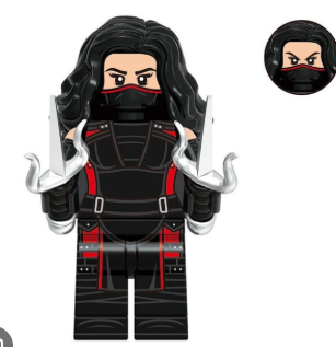 Figurine de super-héros Marvel personnalisée d'Elektra Natchios