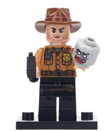 Rick Grimes custom The Walking Dead Minifigure