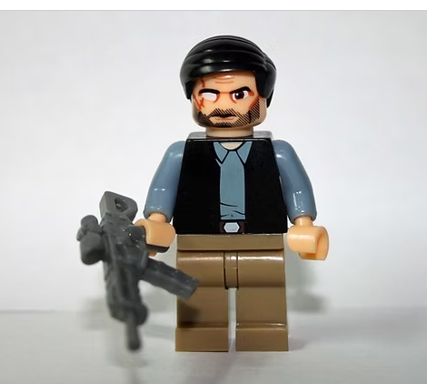Rick Grimes benutzerdefinierte The Walking Dead Minifigur