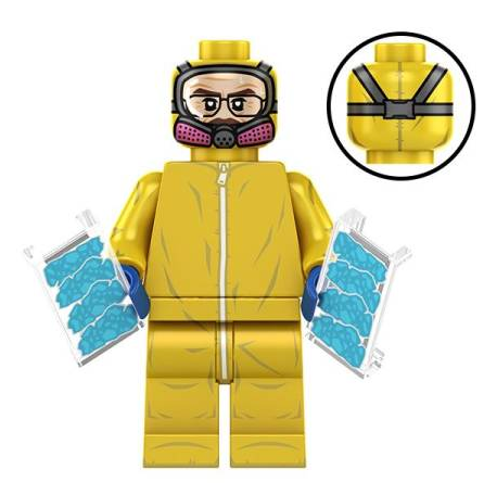 Walter White Hazmat Suit Breaking Bad TV Series Minifigure