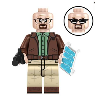 Walter White Casual Clothes Breaking Bad TV Series Minifigure