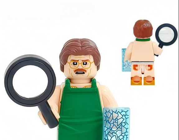 Walter White Apron and Pants Breaking Bad TV Series Minifigure