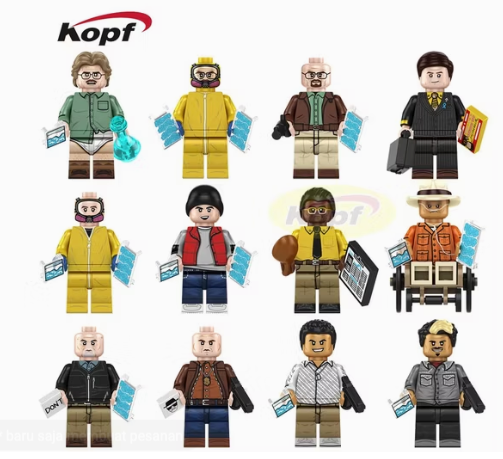 Breaking Bad Custom Minifigure Set