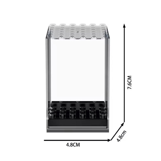 Small Stackable Minifigure Display Case