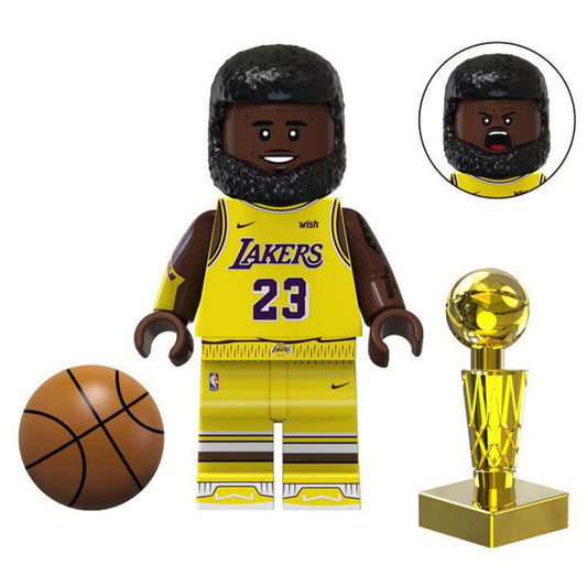 LeBron James Custom Basketball Star Minifigure